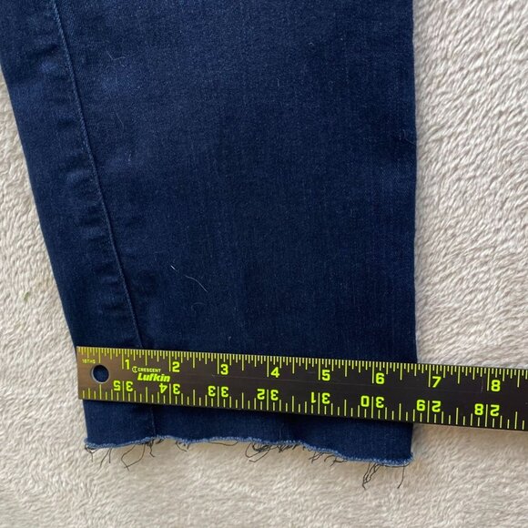 Guess Women's Vintage Jeans Size 26 Kate Bootcut Blue Denim Frayed Hem Casual - Picture 7 of 16